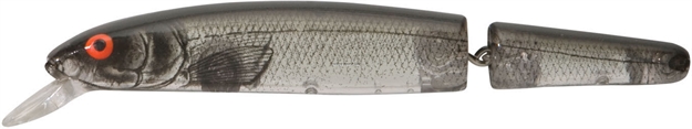 Picture of Bomber Heavy Duty Jointed Long A Minnow, 6", 1 Oz, Silver Flash/Blackback