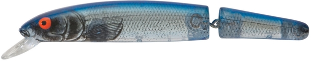 Picture of Bomber Heavy Duty Jointed Long A Minnow, 6", 1 Oz, Silver Flash/Blue Back