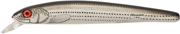 Picture of Bomber Heavy Duty Long A Minnow, 6", 7/8 Oz, Baby Striper