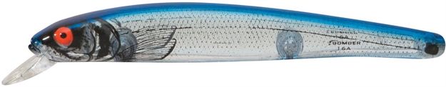 Picture of Bomber Heavy Duty Long A Minnow, 6", 7/8 Oz, Silver Flash/Blue Back