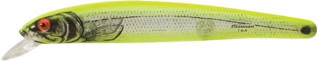 Picture of Bomber Heavy Duty Long A Minnow, 6", 7/8 Oz, Silver Flash/Chartreuse Back
