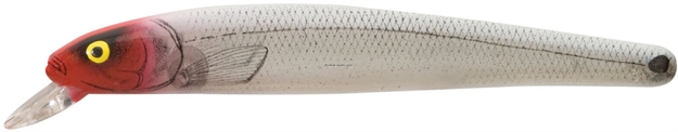Picture of Bomber Heavy Duty Long A Minnow, 6", 7/8 Oz, Silver Flash/Red Head