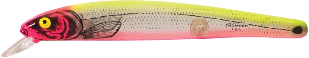 Picture of Bomber Heavy Duty Long A Minnow, 6", 7/8 Oz, Silver/Pink/Chartreuse