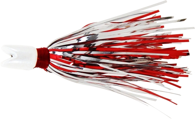 Picture of Bomber J-Duster Fishing Rig, 1 Oz, Red/Silver