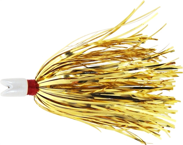 Picture of Bomber J-Duster King Rig, 1 Oz, 2 - 6/0 Hooks, #6 Stainless Wire, Gold