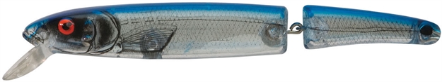 Picture of Bomber Jointed Magnum Long A Minnow, 7", 1 7/8 Oz, Silver Flash/Blue Back