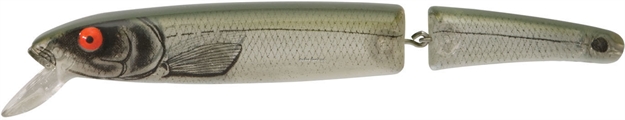 Picture of Bomber Jointed Magnum Long A Minnow, 7", 1 7/8 Oz, Silver Flash/Green Back