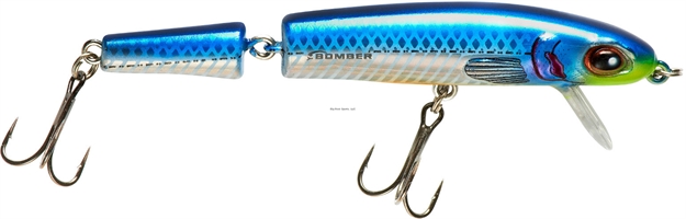 Picture of Bomber Jointed Wake Minnow, 4 1/2 In, 1/2 Oz, Baby Blue Fish