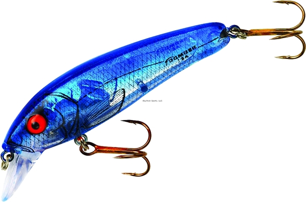 Picture of Bomber Long A, 2 1/2, 1/4 Oz, Silver Flash Blue Back