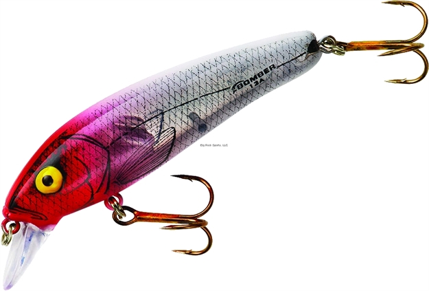 Picture of Bomber Long A, 2 1/2, 1/4 Oz, Silver Flash Red Head