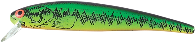Picture of Bomber Long A Minnow Jerkbait, 3 1/2, 3/8 Oz, Fire Tiger Bass