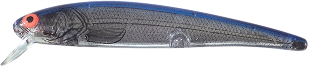 Picture of Bomber Long A Minnow Jerkbait, 3 1/2", 3/8 Oz, Silver Flash/Blue Back