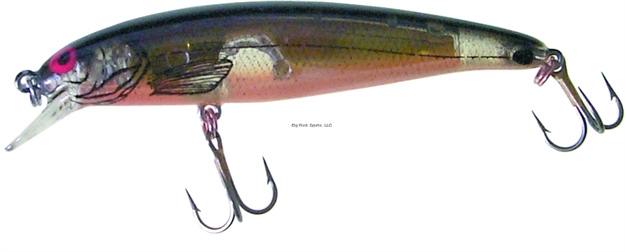 Picture of Bomber Long A Minnow Jerkbait 3.5", 3/8Oz, Chartreuse Flash/Orange