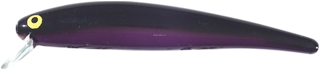 Picture of Bomber Long A Minnow Jerkbait 4 1/2", 1/2 Oz, , Black/Purp Belly