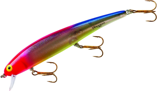 Picture of Bomber Long A Minnow Jerkbait 4 1/2", 1/2 Oz, Crazy Crush