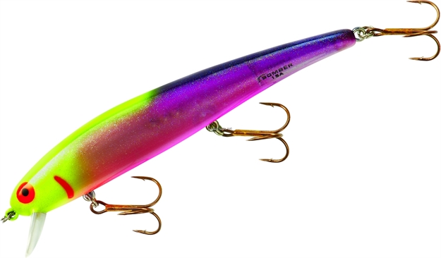 Picture of Bomber Long A Minnow Jerkbait 4 1/2", 1/2 Oz, Grape Crush
