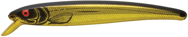 Picture of Bomber Magnum Long A Minnow, 7", 1 1/2 Oz, Gold Chrome/Blackback
