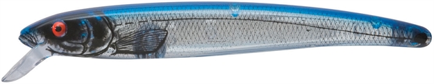 Picture of Bomber Magnum Long A Minnow, 7", 1 1/2 Oz, Silver Flash/Blue Back