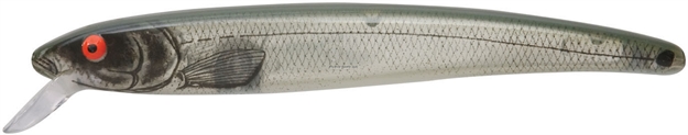 Picture of Bomber Magnum Long A Minnow, 7", 1 1/2 Oz, Silver Flash/Green Back
