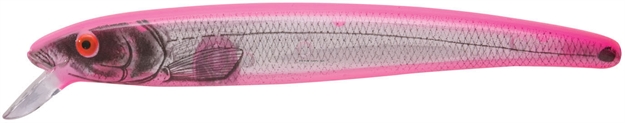 Picture of Bomber Magnum Long A Minnow, 7", 1 1/2 Oz, Silver Flash/Pinkback