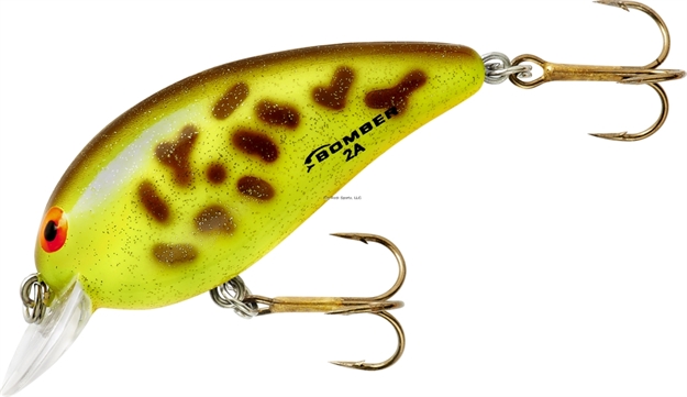 Picture of Bomber Model A Crankbait ,2 1/8",1/4Oz, Brown Tiger,Floating