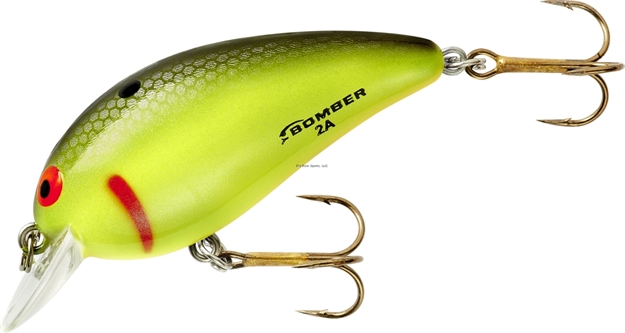Picture of Bomber Model A Crankbait ,2 1/8",1/4Oz, Golden Shiner,Floating