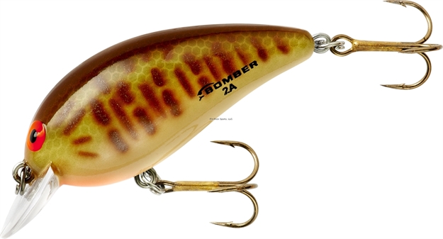 Picture of Bomber Model A Crankbait ,2 1/8",1/4Oz, Green Smallmouth Bass,Floating