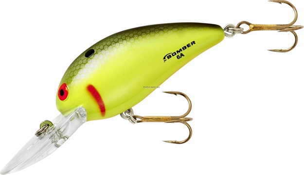 Picture of Bomber Model A Crankbait,2 1/8",3/8Oz,Golden Shiner, Floating