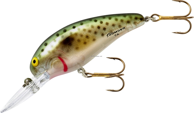 Picture of Bomber Model A Crankbait,2 5/8",1/2Oz,Pure Shad, Floating