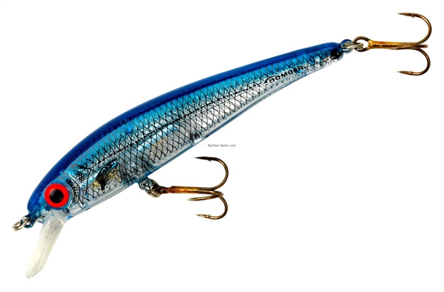 Picture of Bomber Pro Long A Minnow Jerkbait, 3 1/2, 3/8 Oz, Silver Flash Blue Back, Suspending