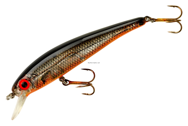 Picture of Bomber Pro Long A Minnow Jerkbait, 3 1/2, 3/8 Oz, Silver Flash Orange Belly, Suspending
