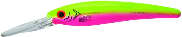 Picture of Bomber Saltwater Grade Certified Depth Trolling Plug, 8", 4 Oz, 30 Ft, Cotton Candy, Floating