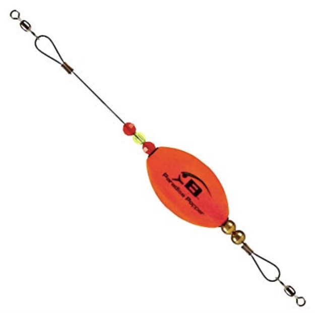 Picture of Bomber Saltwater Grade Paradise Popper X-Treme, Oval Float, Titanium Wire, Orange BSWPPOO 032256237763
