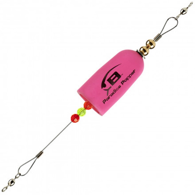 Picture of Bomber Saltwater Grade Paradise Popper X-Treme, Popping Float, Titanium Wire, Pink BSWPPPPP