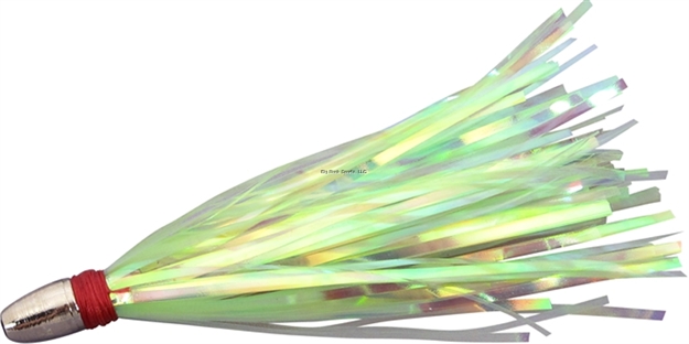 Picture of Bomber Spanish Mackerel Rig, 1/8 Oz, #6 Stainless Wire, 2-3/0 Hooks, Chartreuse