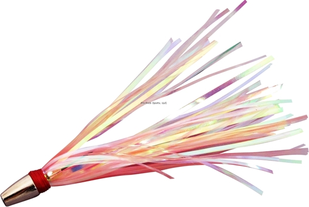 Picture of Bomber Spanish Mackerel Rig, 1/8 Oz, #6 Stainless Wire, 2-3/0 Hooks, Pink