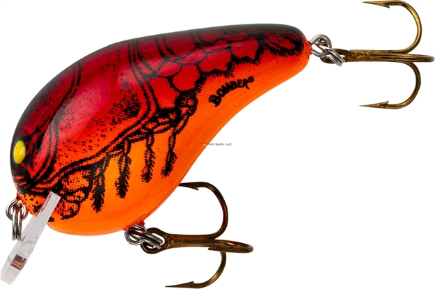 Picture of Bomber Value Square A Crankbait, 1 5/8", 1/4 Oz, Apple Red Crawdad
