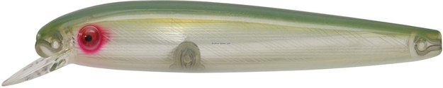 Picture of Bomber Wind-Cheater Minnow, 4 1/2", 3/4 Oz, Silver/Green