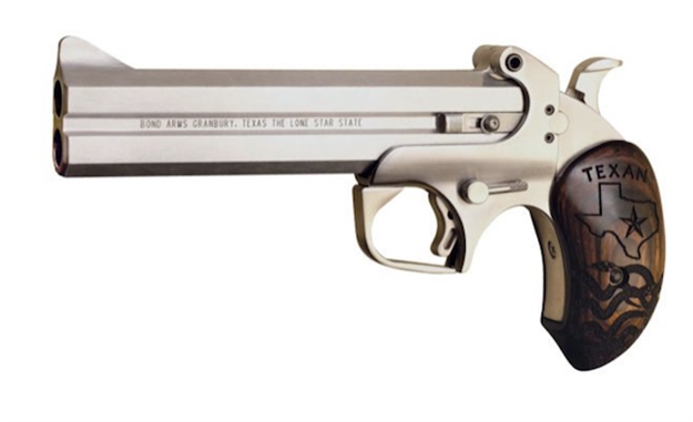 Picture of Bond Arms Batx Texan Original 45 Colt/410 Gauge 2Rd Shot 6" Extended Rosewood Grips Right Hand BATX45/410