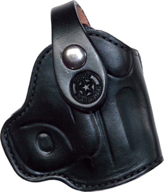 Picture of Bond Arms Arms Holster RH Thumbsnap For Back-Up Leather Black BAH-BT-250-BKRBT 855959009488