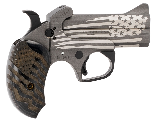 Picture of Bond Arms Baog Old Glory  45 Colt (Lc)/410 Gauge 3.50" 2 Round American Flag Stainless Steel Cerakote BAOG3545410 855959006616