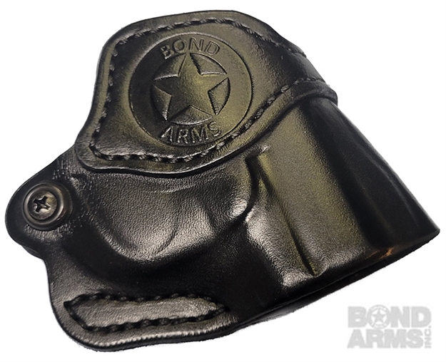 Picture of Bond Arms Prem Leather Cross Draw Holster W/Tg Blk DSH-XD-300-BB-R-BT