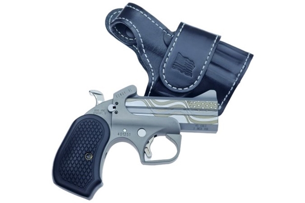 Picture of Bond Arms Rowdy XL Flag Pkg .45/ .410 3.5" Ss/Blk 2Rd BANYHOL