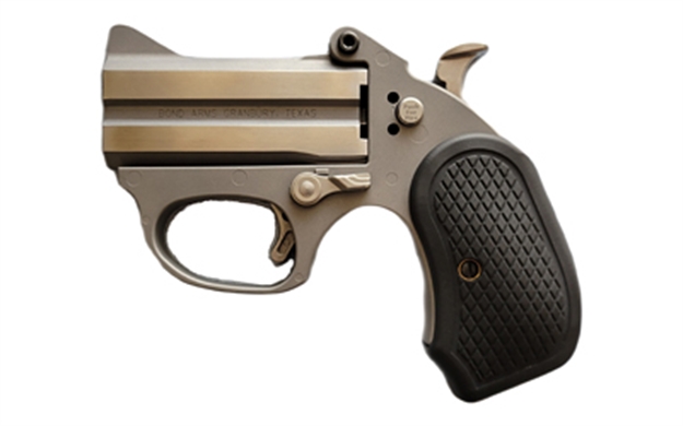 Picture of Bond Arms Bahb Honey B  380 Acp 2Rd Shot 3" Matte Stainless Steel Frame, Black Extended B6 Resin Grips BAHB-380ACP 855959007507