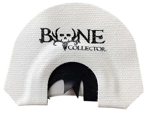 Picture of  Bone Collector Bc140016 The Show Off Mouth Call Black/White Snake Tongue Cut