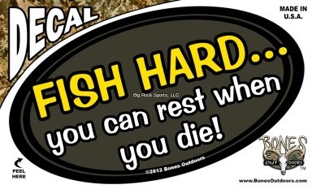 Picture of Bones 0Val Decal, Fish Hard