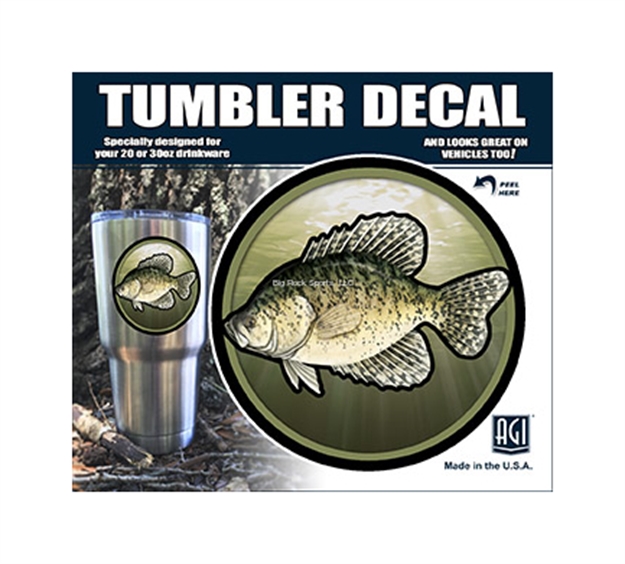Picture of Bones Crappie Tumbler Decal