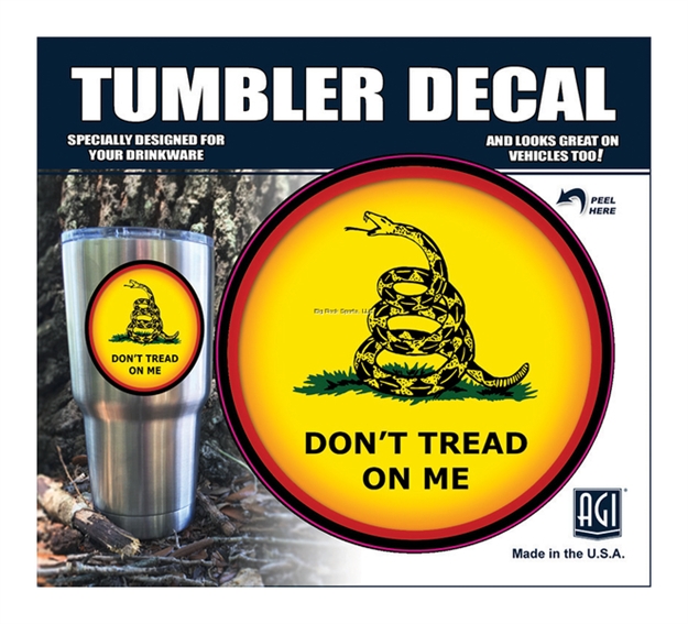 Picture of Bones "Don't Tread ON Me" Tumbler Decal