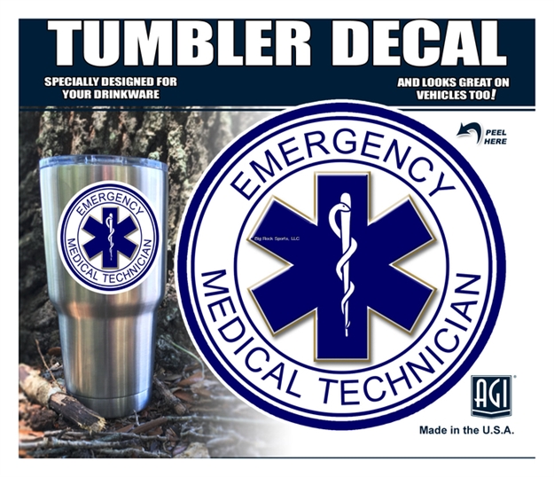 Picture of Bones "Emt Logo" Tumbler Decal