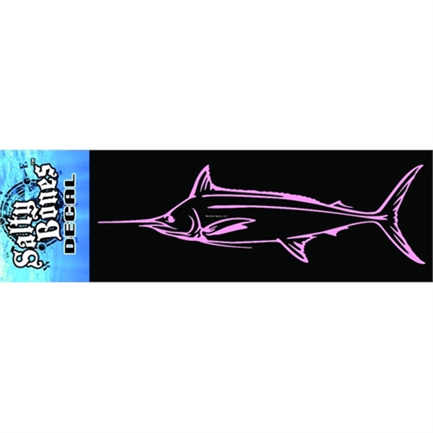 Picture of Bones Marlin Plotted Decal, Pink Transfer